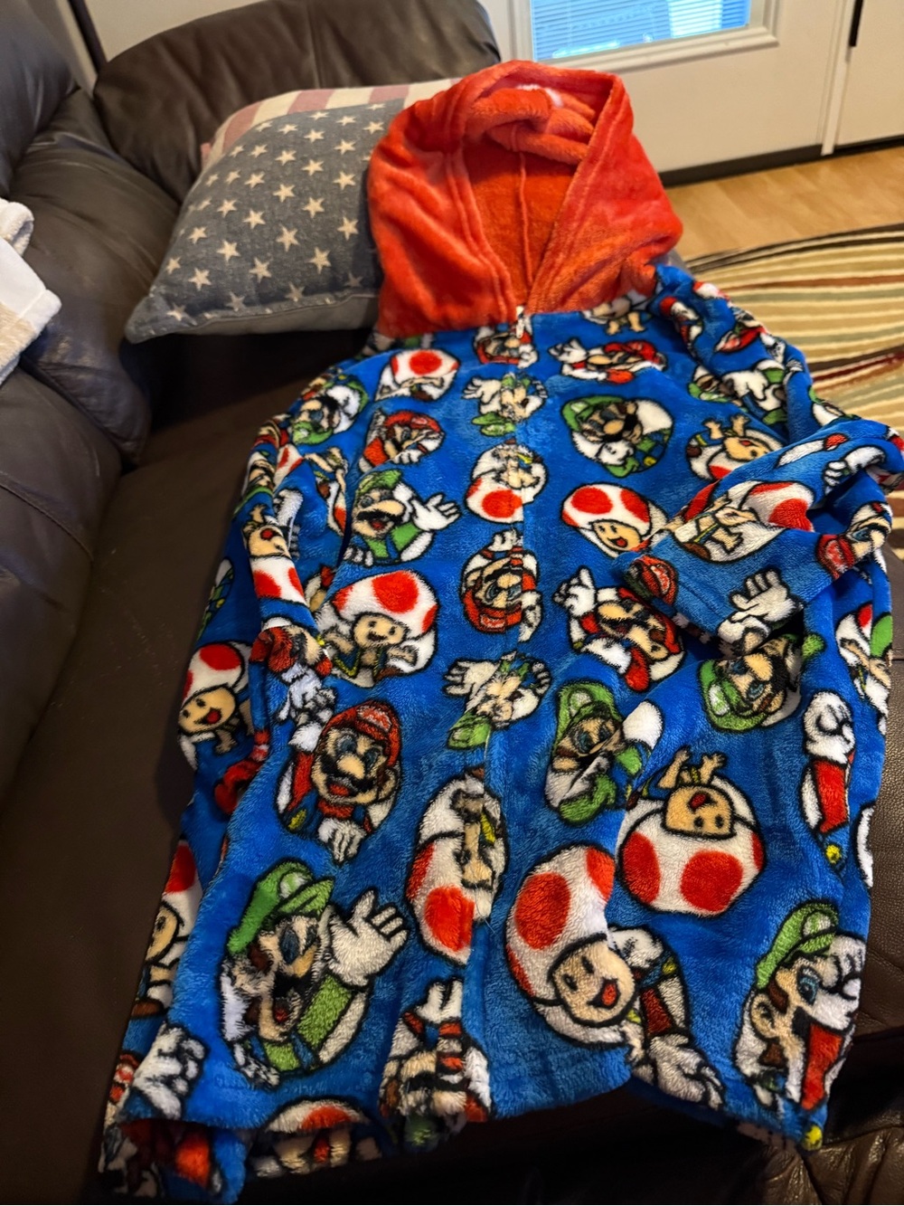 Nintendo Plush Hooded Robe